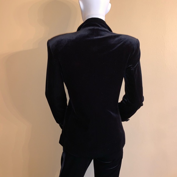 Black VELVET Tuxedo CIELLO COUTURE - Picture 6 of 15
